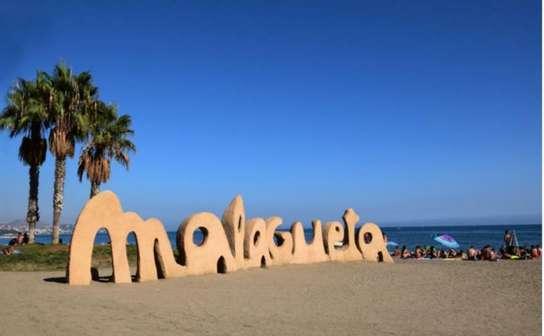 Malaga Center Beach Exteriör bild